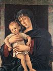 Giovanni Bellini Canvas Paintings - Madonna with the Child